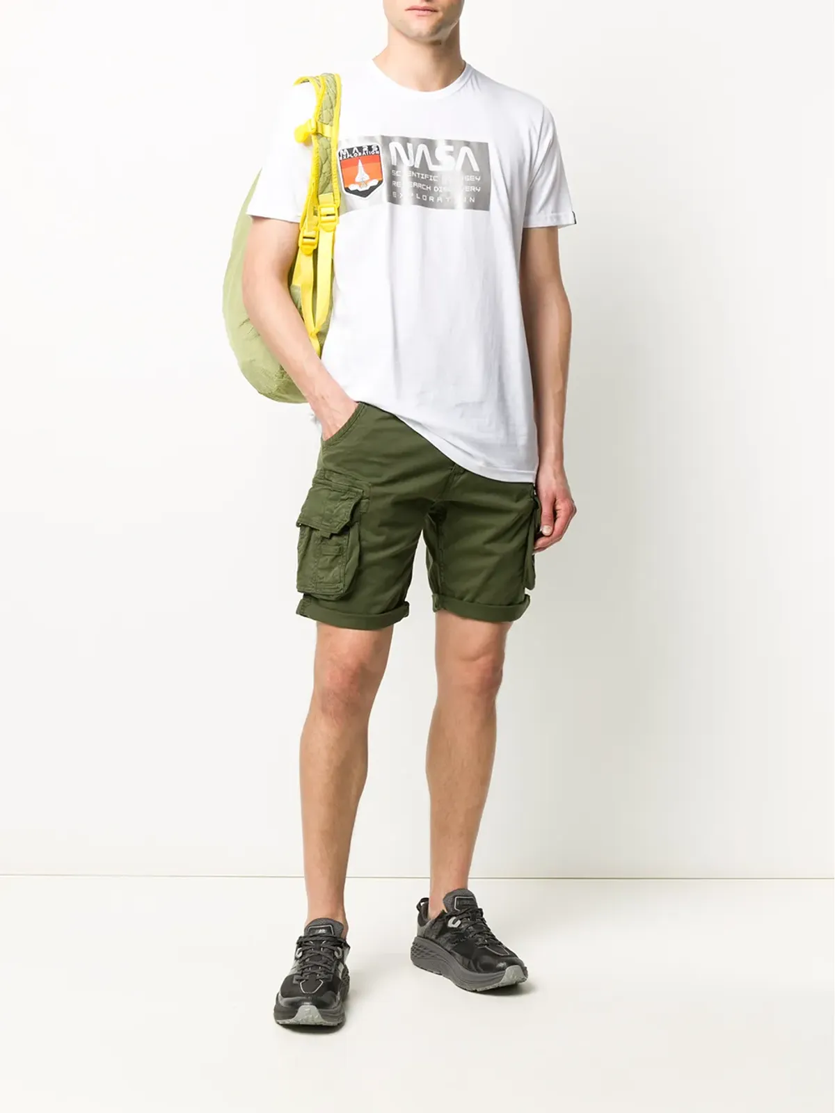 Alpha Industries 膝丈カーゴショーツ - 画像2