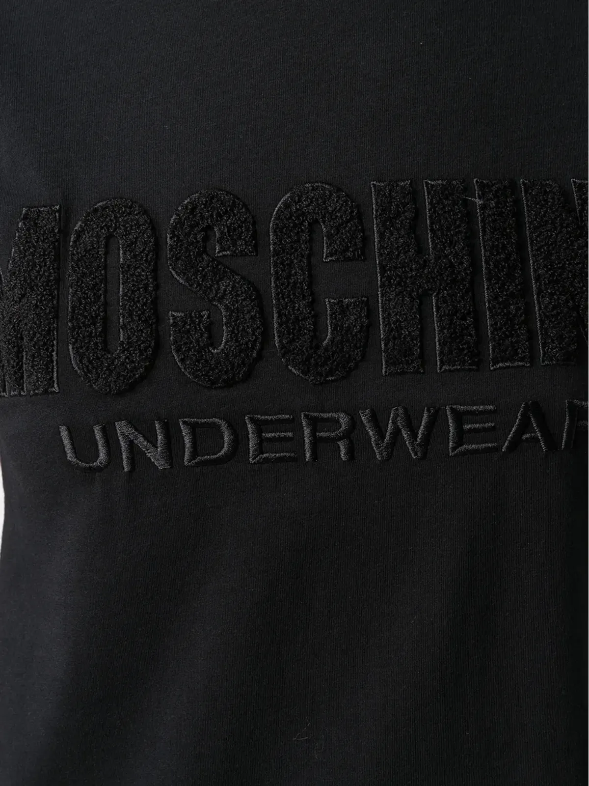 Moschino アンダーウェア ロゴ刺繍 Tシャツ - 画像5