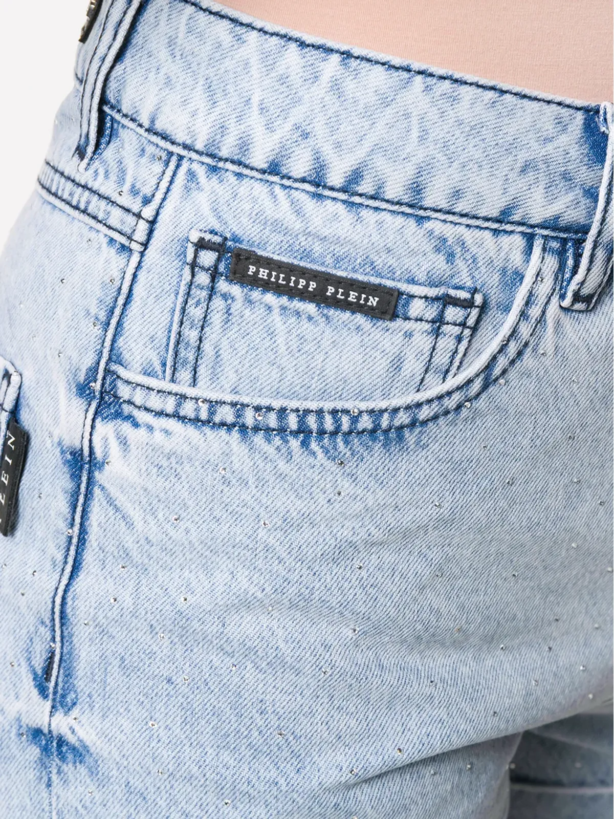 Philipp Plein デニムショーツ - 画像5