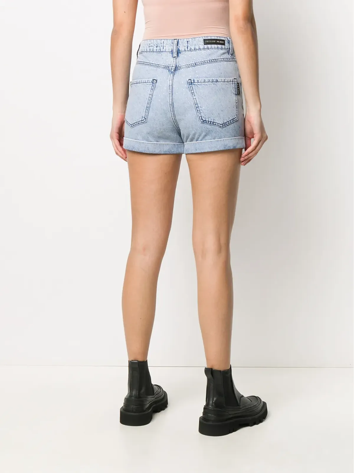 Philipp Plein デニムショーツ - 画像4