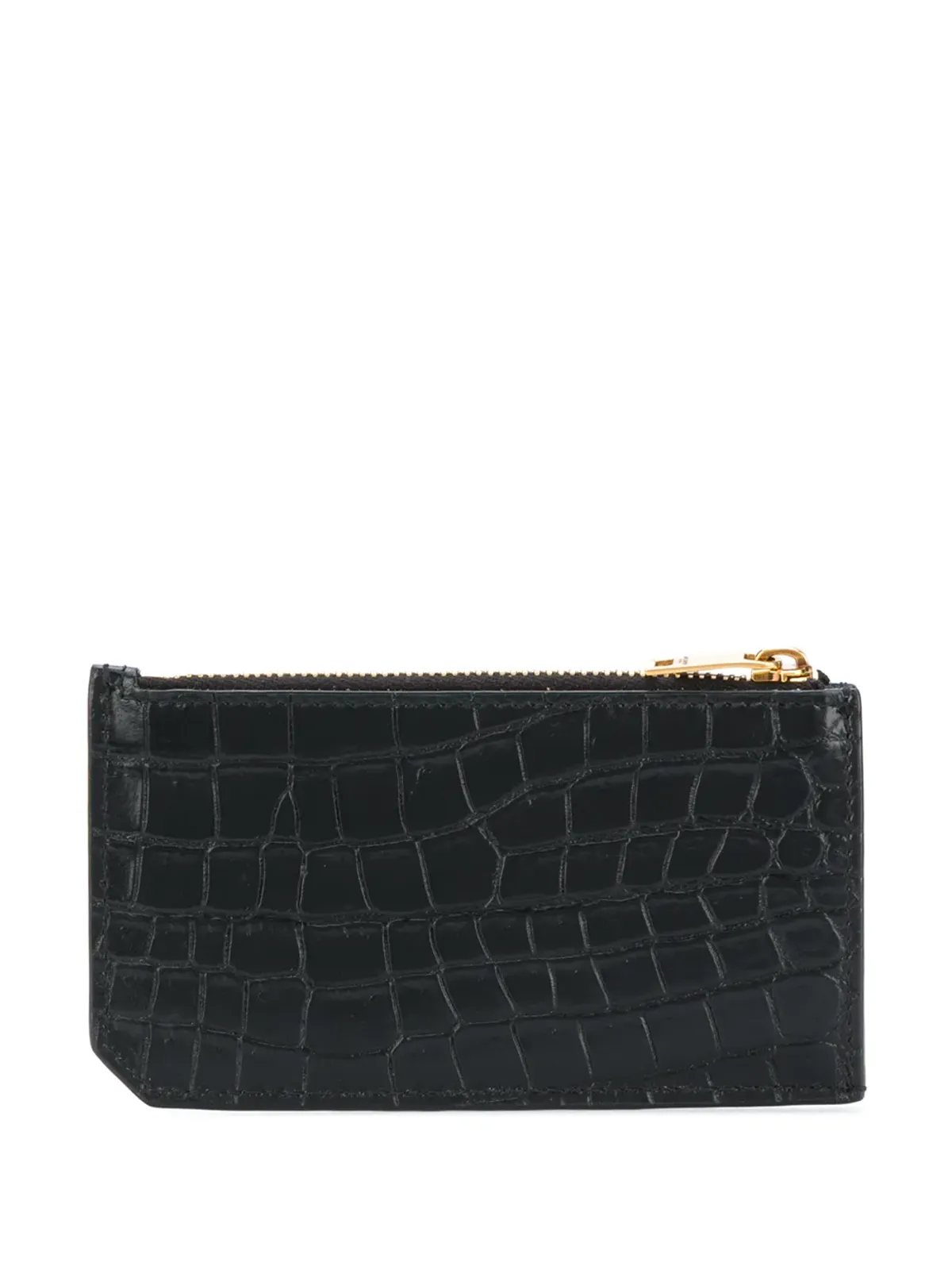 Saint Laurent フラグメンツ クロコダイルエフェクト ウォレット - 画像2
