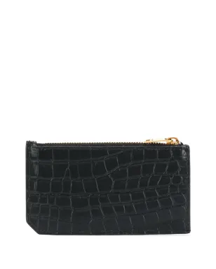 Saint Laurent フラグメンツ クロコダイルエフェクト ウォレット - サムネイル2