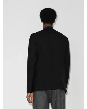 Maison Margiela ノーカラー・シングルブレストブレザー - サムネイル3