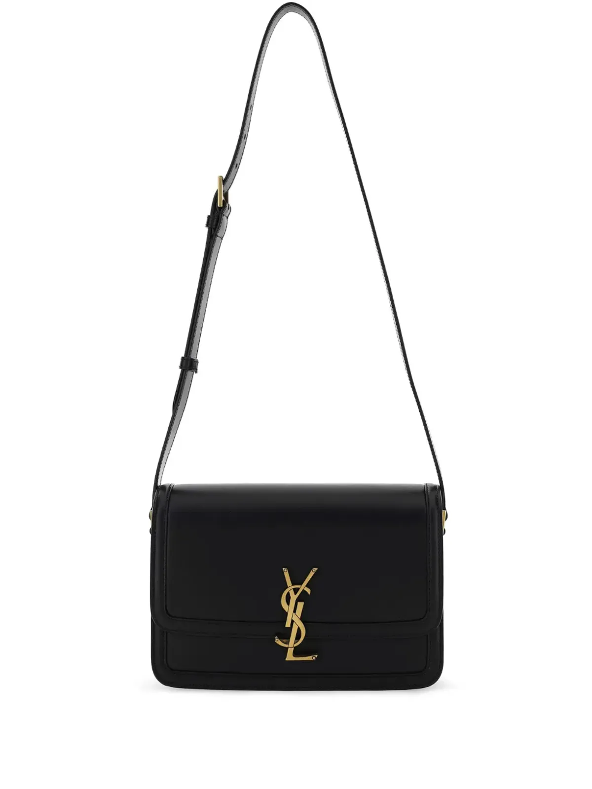 Saint Laurent モノグラムレザーショルダーバッグ - ブラック - 画像1