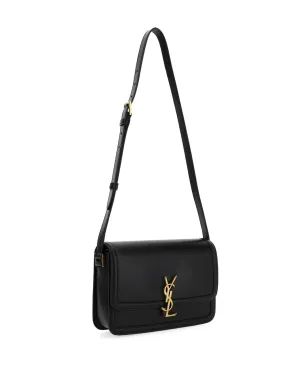 Saint Laurent モノグラムレザーショルダーバッグ - ブラック - サムネイル3