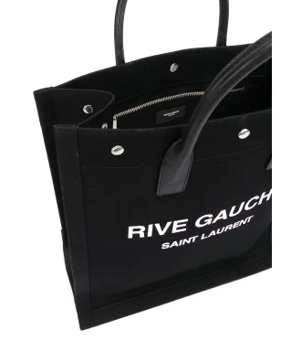 Saint Laurent Rive Gauche キャンバス トートバッグ - サムネイル5