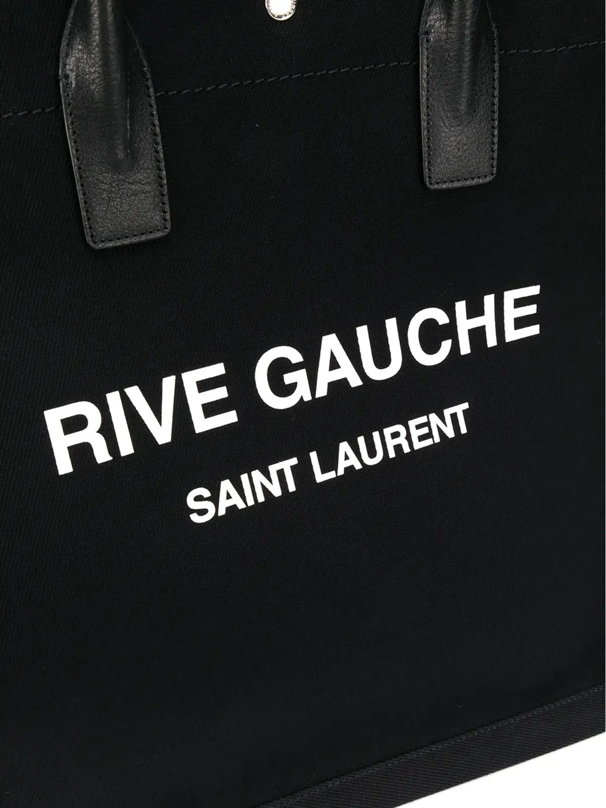 Saint Laurent Rive Gauche キャンバス トートバッグ - 画像4