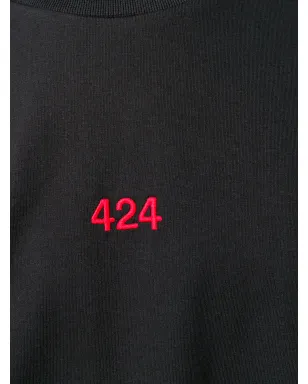 424 ロゴ刺繍ショートスリーブTシャツ - サムネイル5