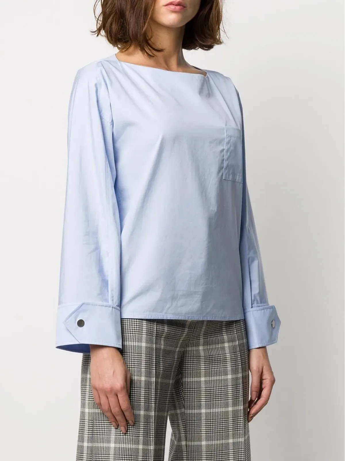 3.1 Phillip Lim パッチポケット長袖ブラウス - 画像3