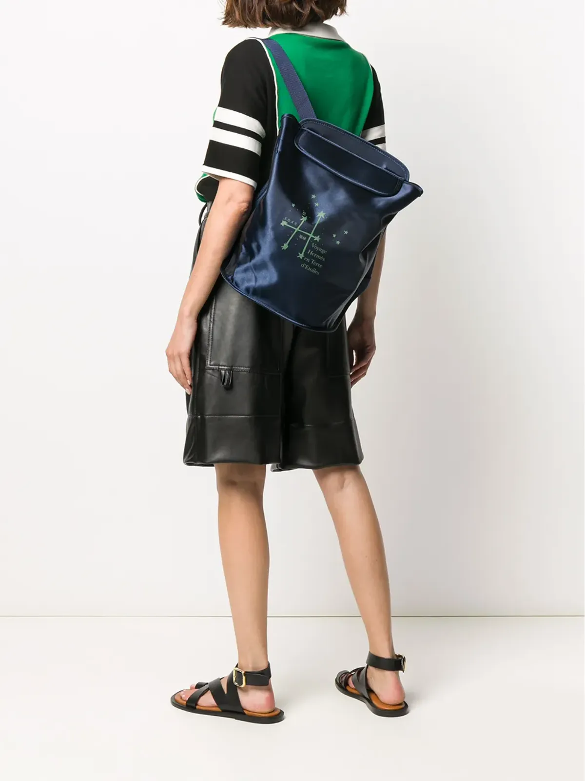 Hermès Pre-Owned Voyage en Terre d'Étoiles バックパック - 画像2