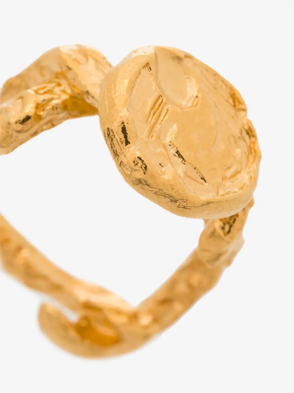 Alighieri ワステランド 24K ゴールドプレーテッド リング - 画像3