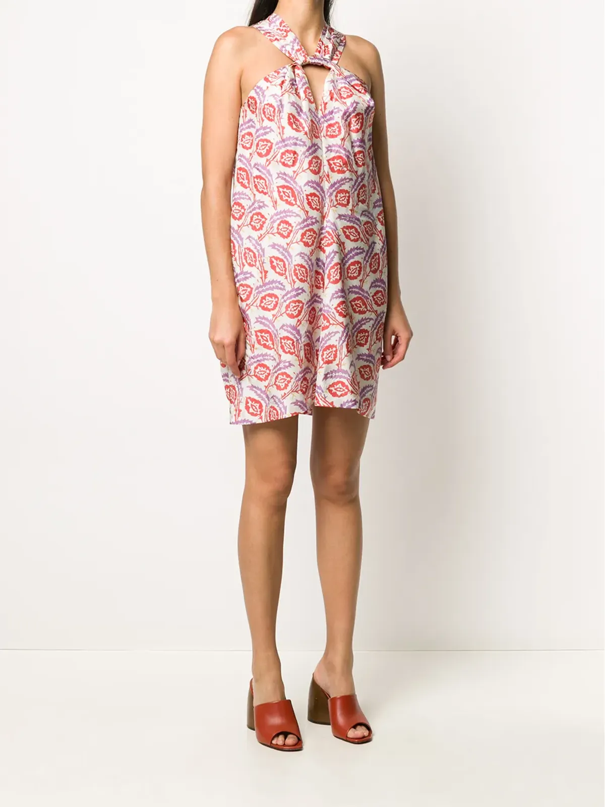 ISABEL MARANT スージリ リーフプリントドレス - 画像3