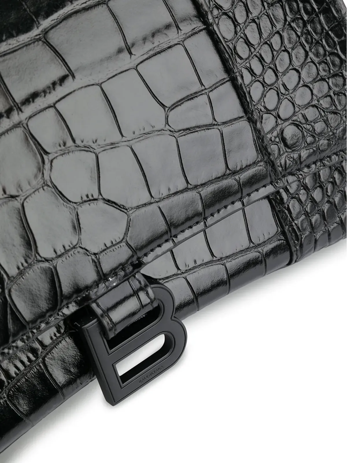 Balenciaga クロコエンボス加工 トートバッグ - 画像5