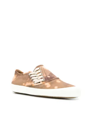 Maison Margiela タイダイプリントスニーカー ブラウン - サムネイル2