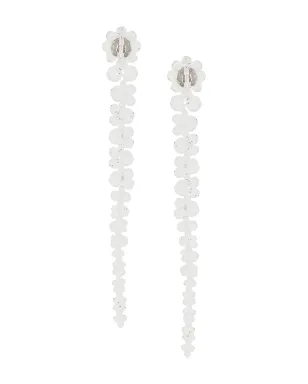 Simone Rocha ビーズドロップピアス - White - サムネイル1