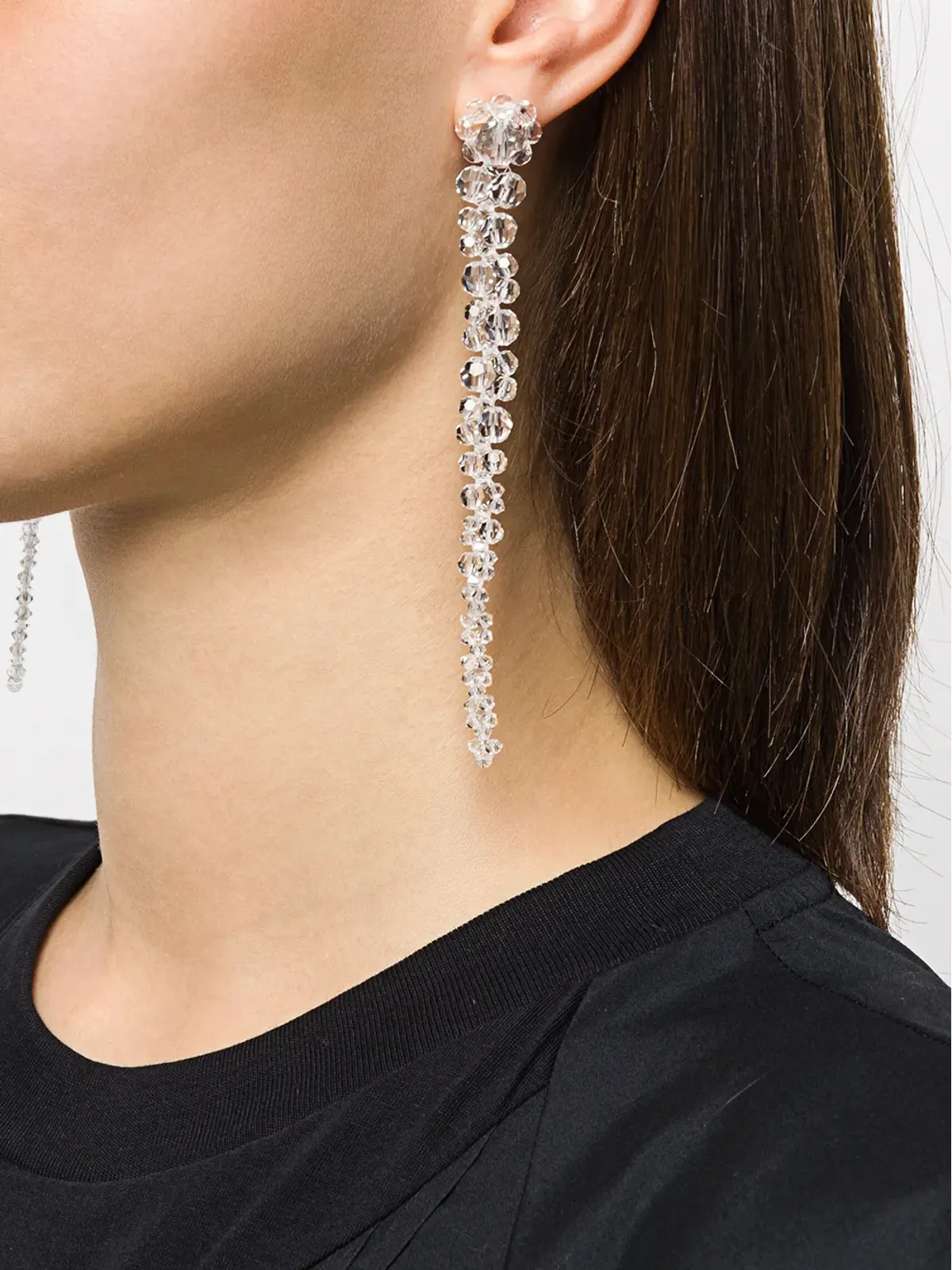 Simone Rocha ビーズドロップピアス - White - 画像2