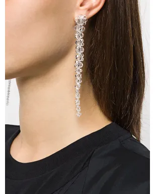 Simone Rocha ビーズドロップピアス - White - サムネイル2