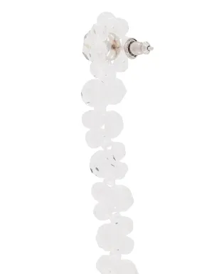 Simone Rocha ビーズドロップピアス - White - サムネイル4