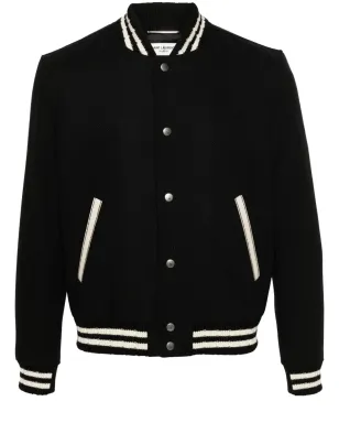 Saint Laurent テディ バーシティジャケット - サムネイル1