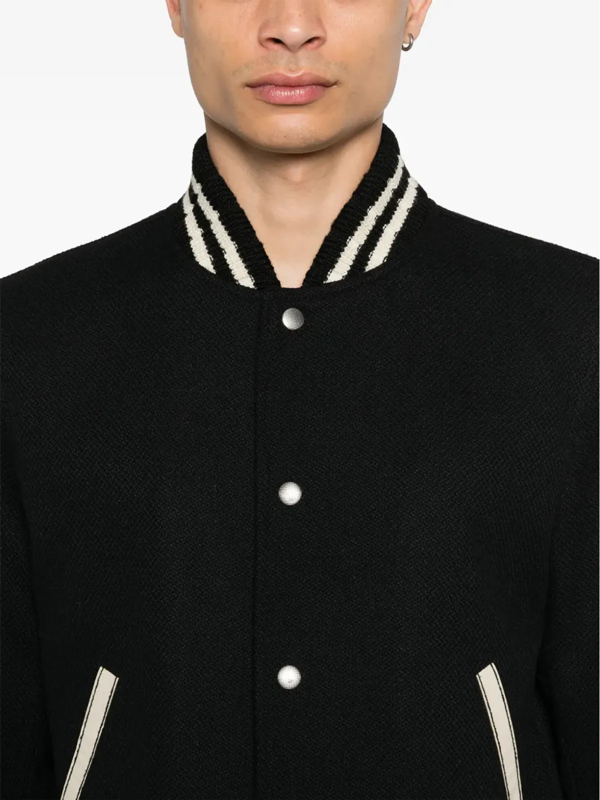 Saint Laurent テディ バーシティジャケット - 画像5