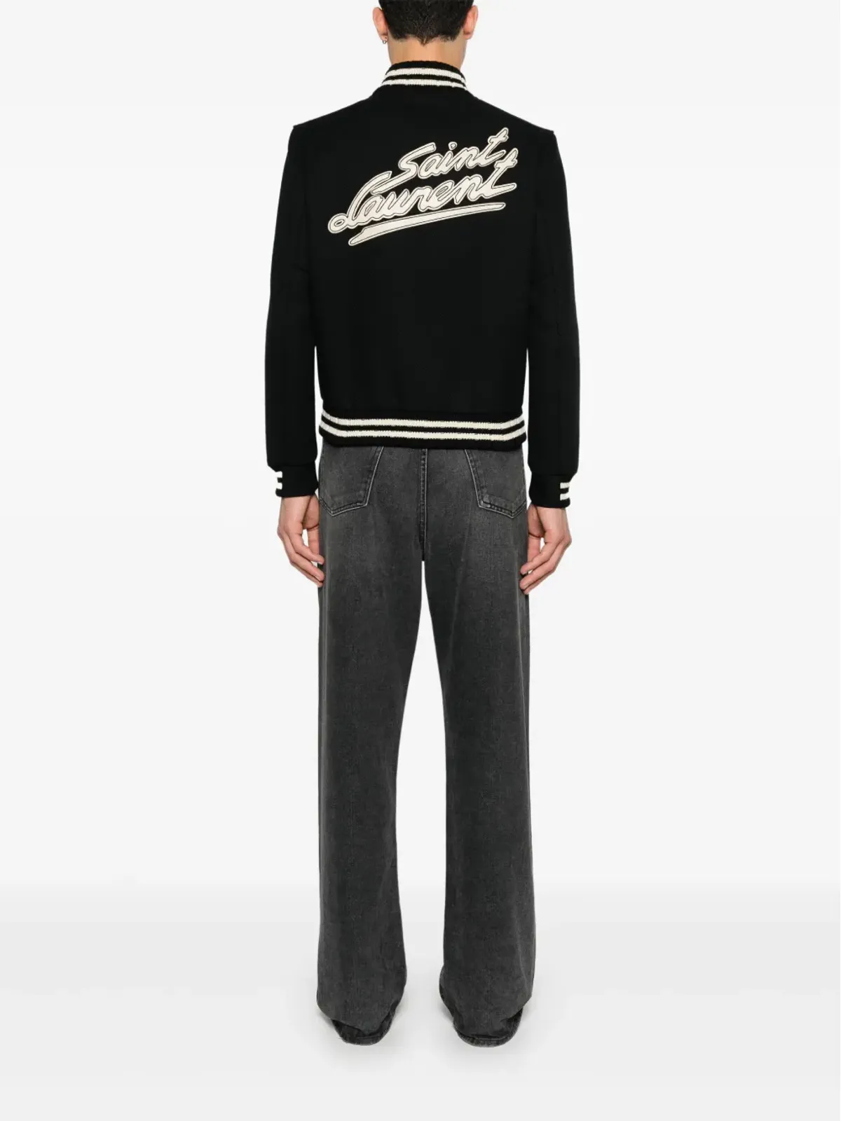 Saint Laurent テディ バーシティジャケット - 画像2