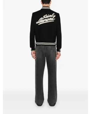 Saint Laurent テディ バーシティジャケット - サムネイル2
