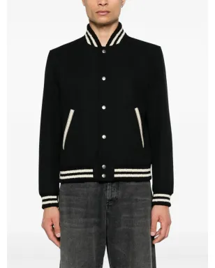 Saint Laurent テディ バーシティジャケット - サムネイル3