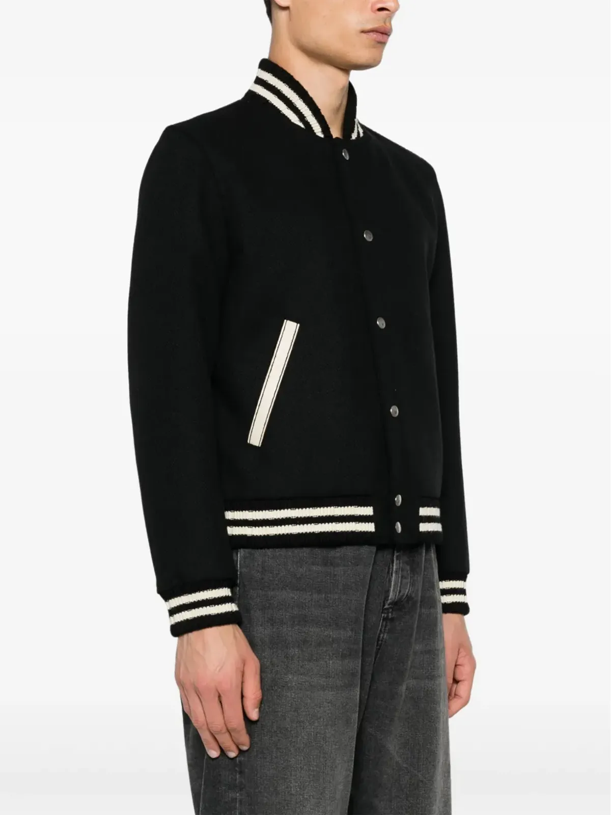 Saint Laurent テディ バーシティジャケット - 画像4