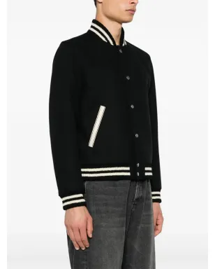 Saint Laurent テディ バーシティジャケット - サムネイル4