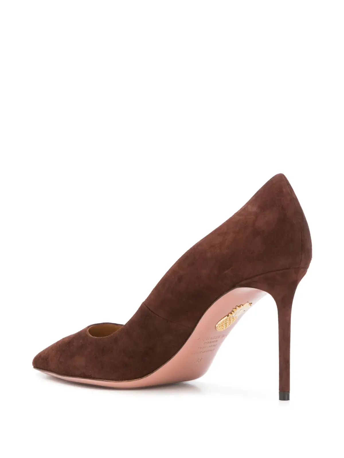 Aquazzura Purist パンプス（ブラウン） - 画像3