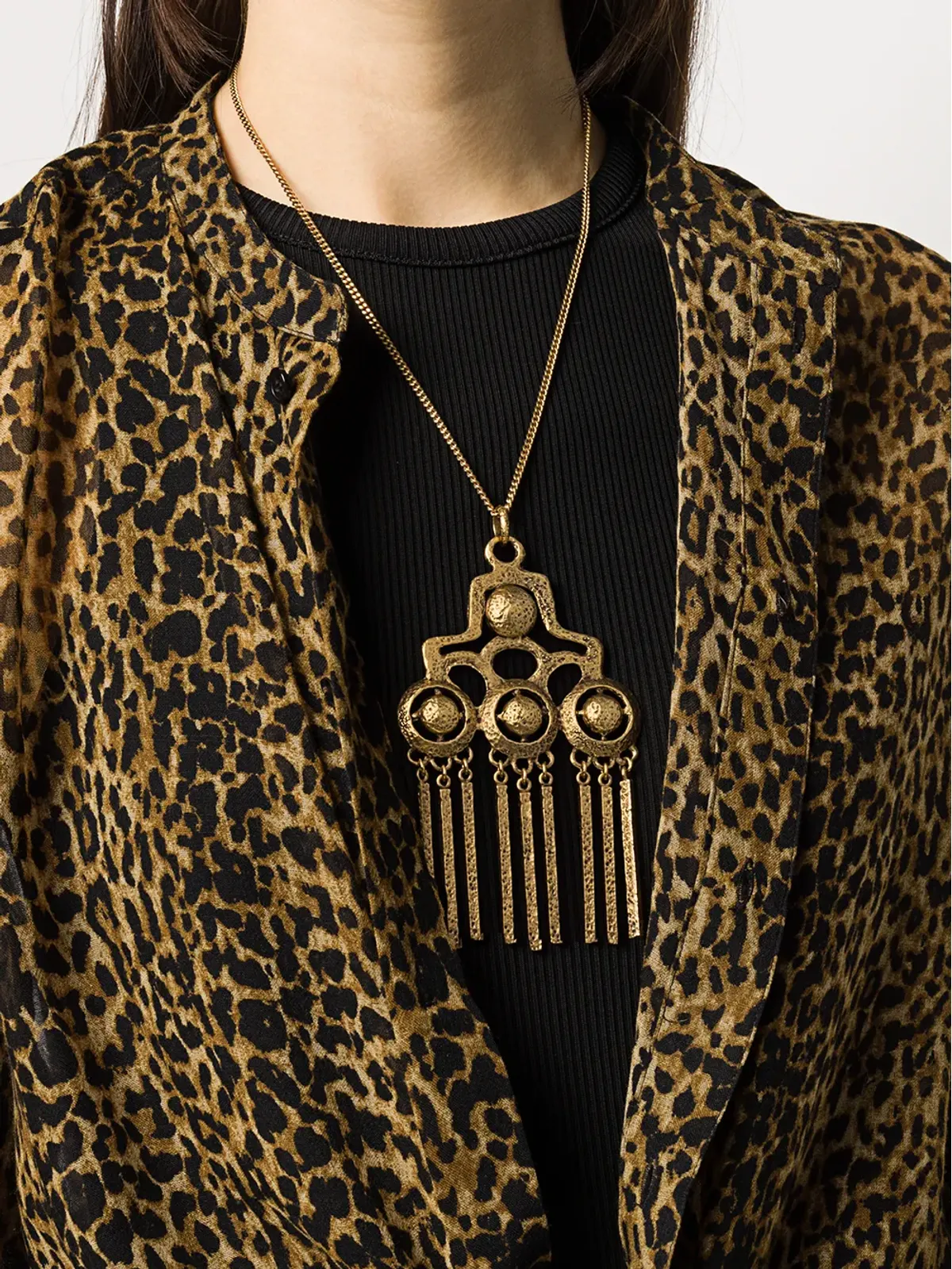 Saint Laurent タリスマン ペンダント ネックレス - 画像2