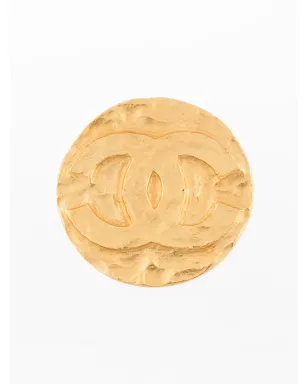 CHANEL Vintage 1994 CCブローチ - ゴールド - サムネイル1