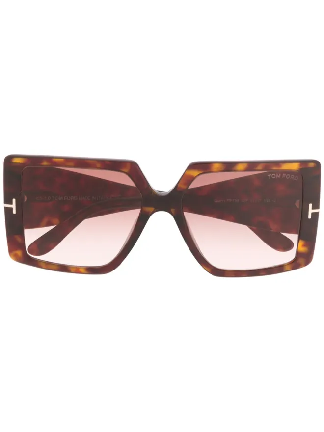 TOM FORD Eyewear TOM FORD Eyewear クイン スクエアフレーム サングラスの商品画像