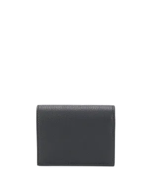 Ferragamo エンボス ガンチーニ モチーフ グレインレザー ウォレット - ブラック - サムネイル2