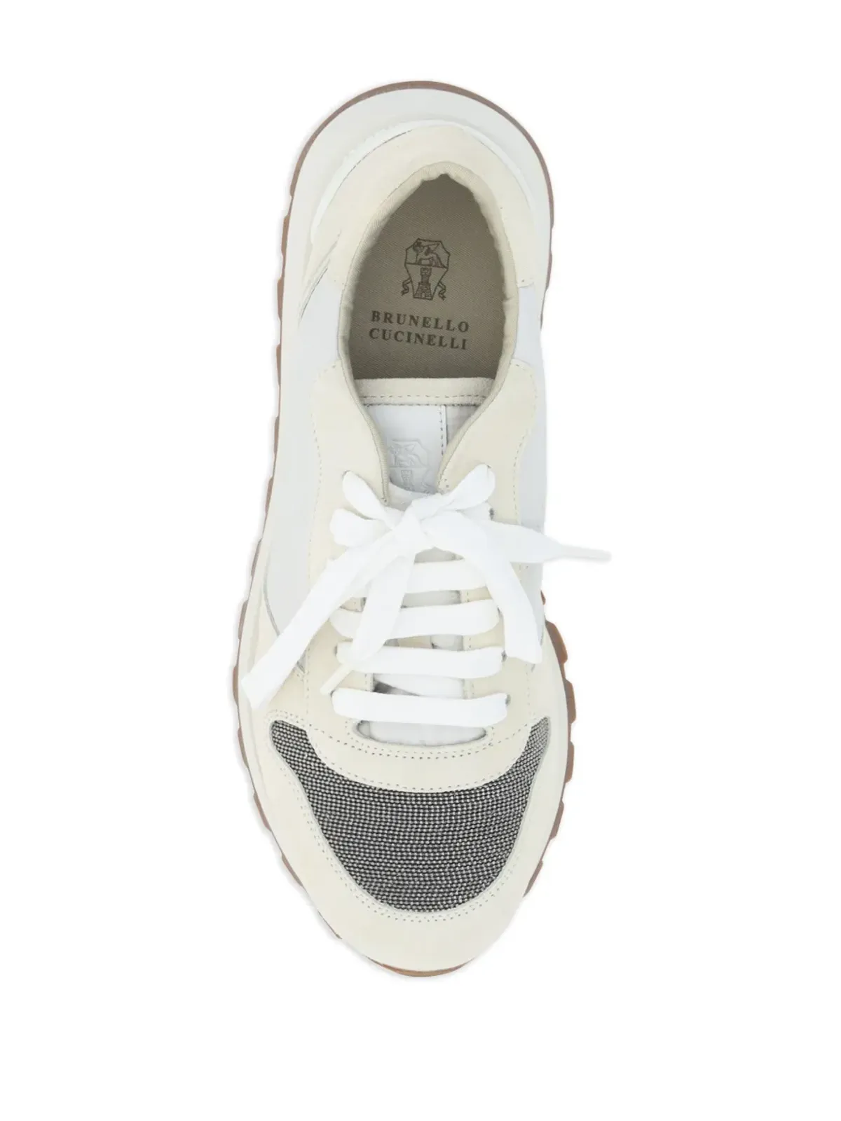 Brunello Cucinelli カラーブロックスニーカー - 画像4