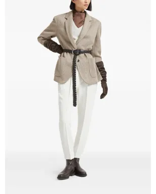 Brunello Cucinelli 長袖フィットVネックニットセーター - サムネイル2
