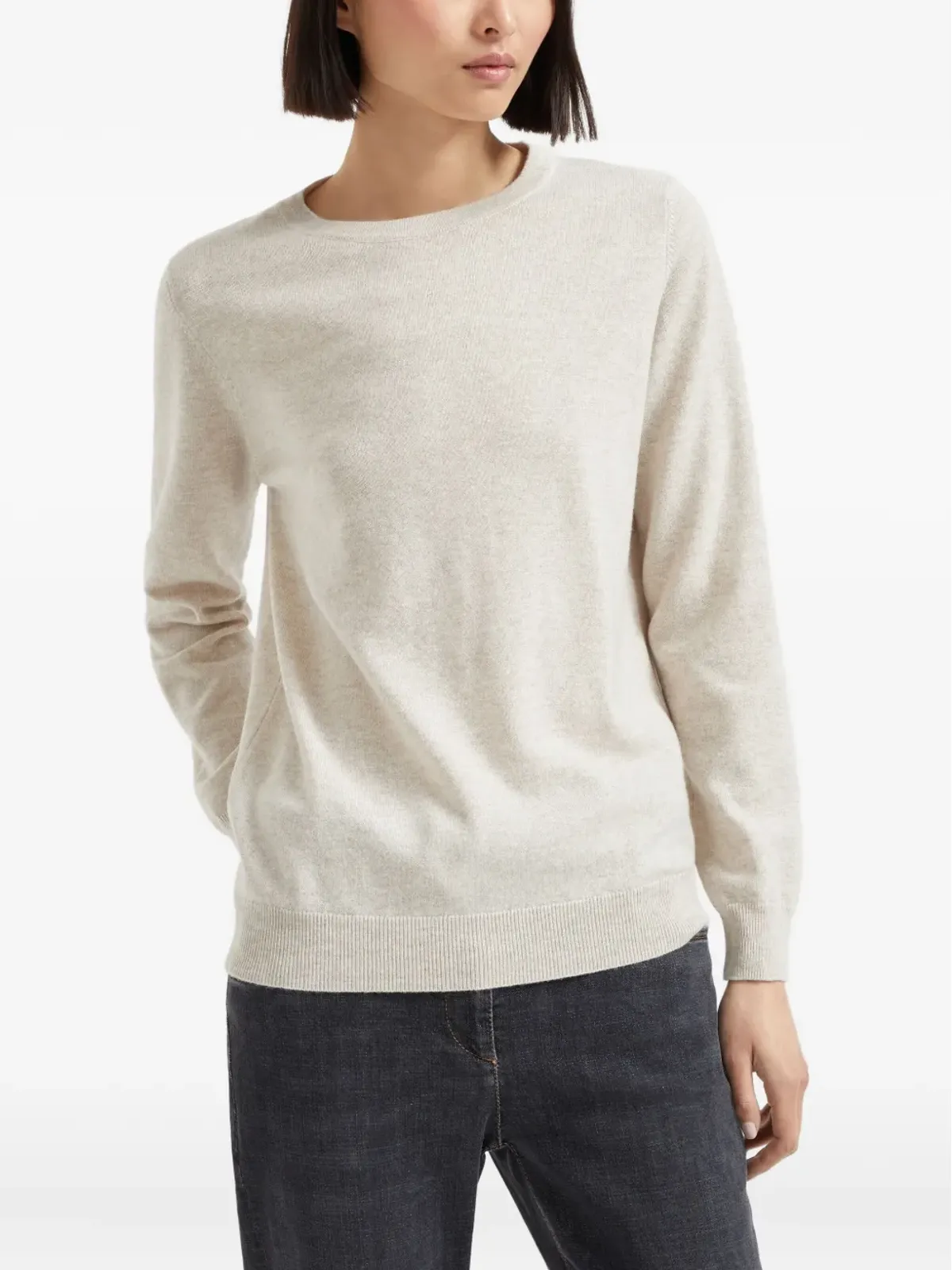 Brunello Cucinelli カシミヤフィットセーター - 画像3