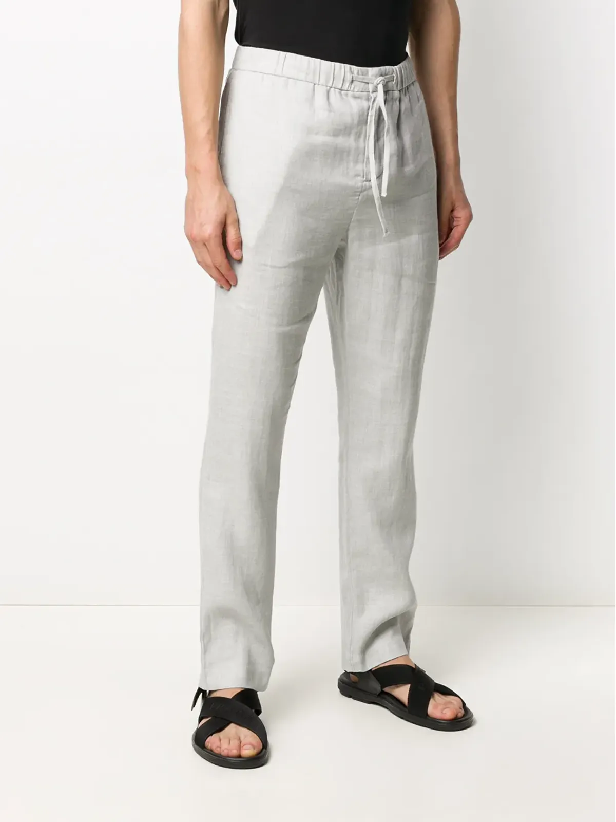 Frescobol Carioca ストレートレッグパンツ - グレー - 画像3