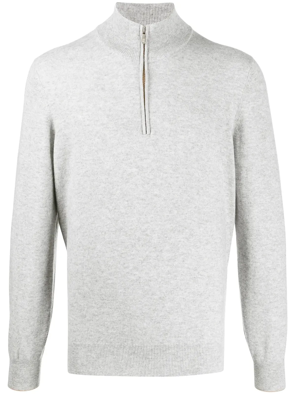 Brunello Cucinelli ジップアップカシミヤセーター - 画像1