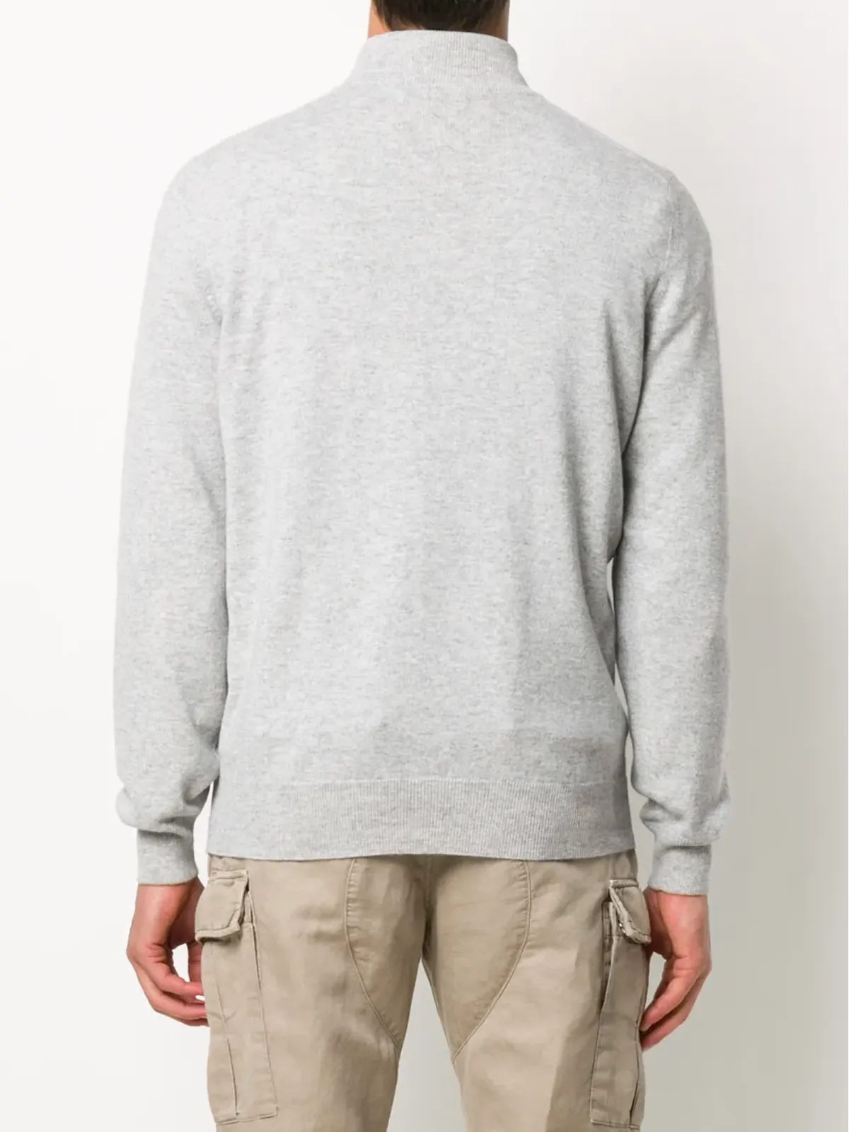 Brunello Cucinelli ジップアップカシミヤセーター - 画像4