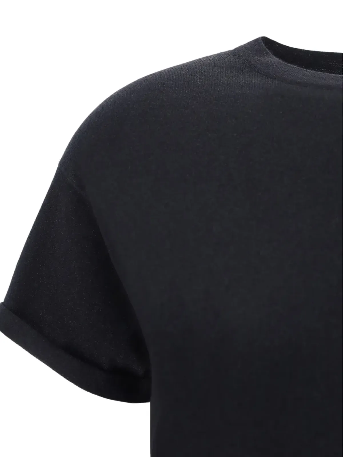 Brunello Cucinelli プレーンニットTシャツ - 画像3