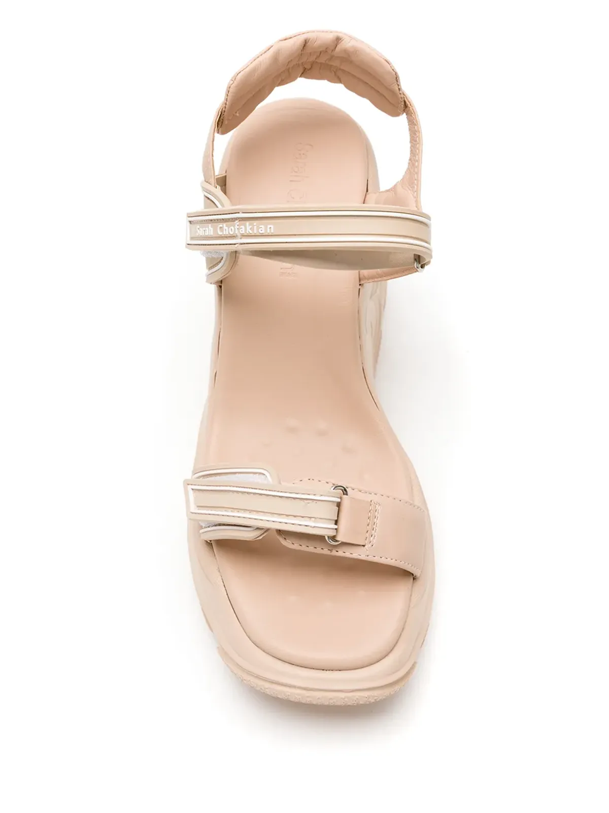Sarah Chofakian レザー Sarah Comfort サンダル - 画像4