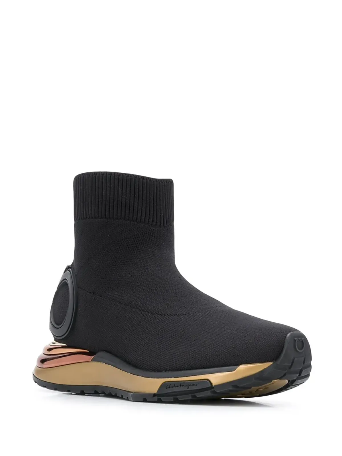 Ferragamo Gardena ハイトップスニーカー - 画像2