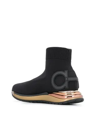 Ferragamo Gardena ハイトップスニーカー - サムネイル3
