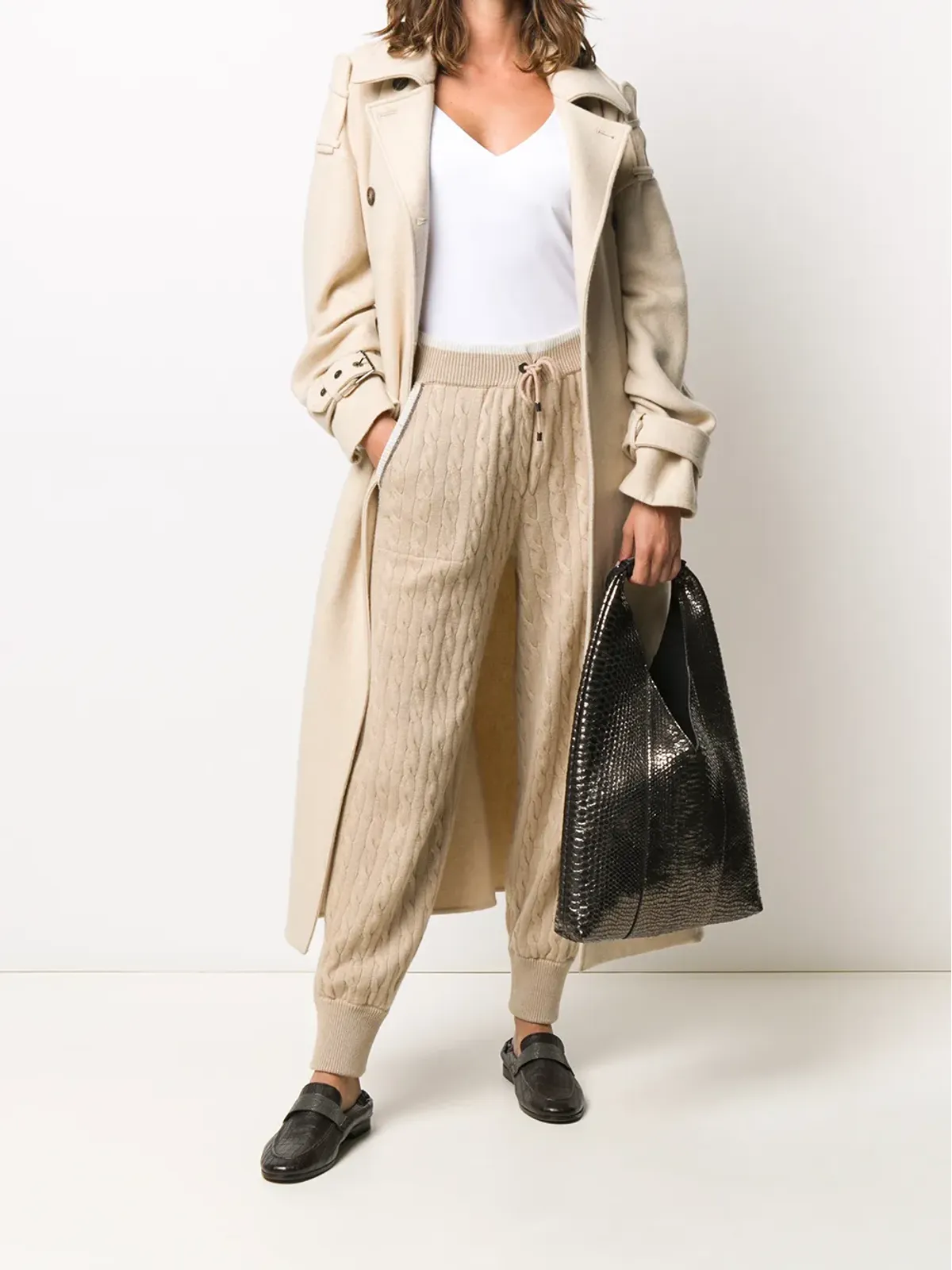 Brunello Cucinelli Vネック タンクトップ - 画像2
