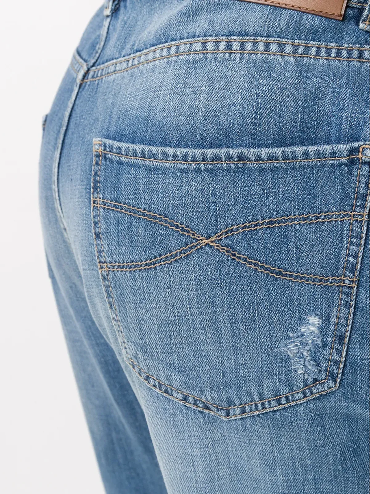 Brunello Cucinelli ストレートレッグジーンズ - ブルー - 画像5