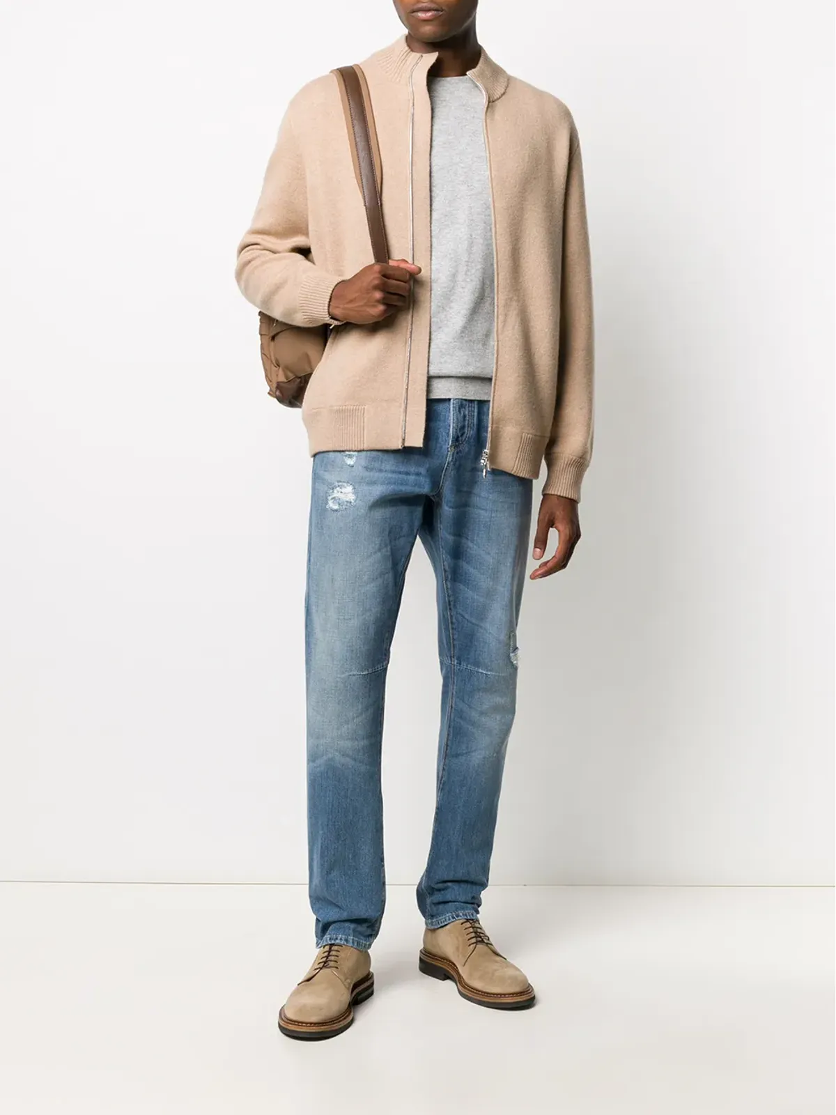 Brunello Cucinelli ストレートレッグジーンズ - ブルー - 画像2