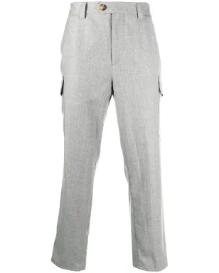 Brunello Cucinelli クロップドパンツ - Grey - サムネイル1