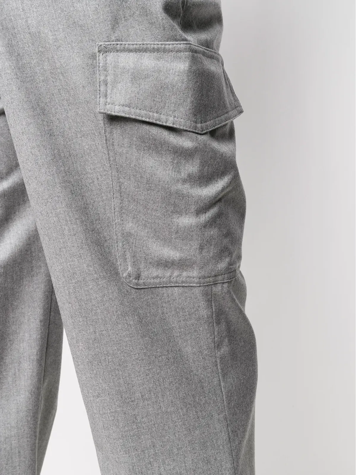 Brunello Cucinelli クロップドパンツ - Grey - 画像5