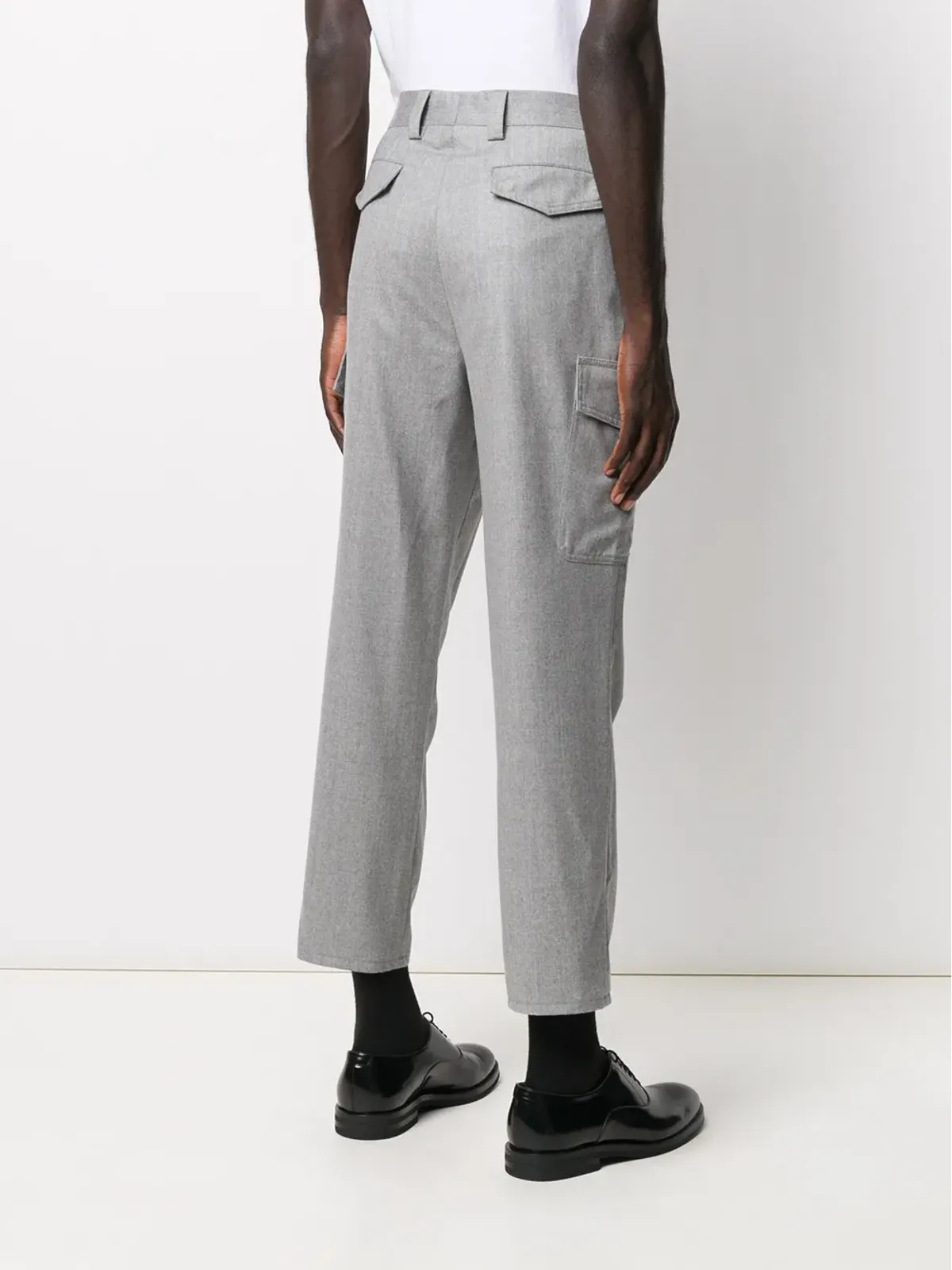 Brunello Cucinelli クロップドパンツ - Grey - 画像4